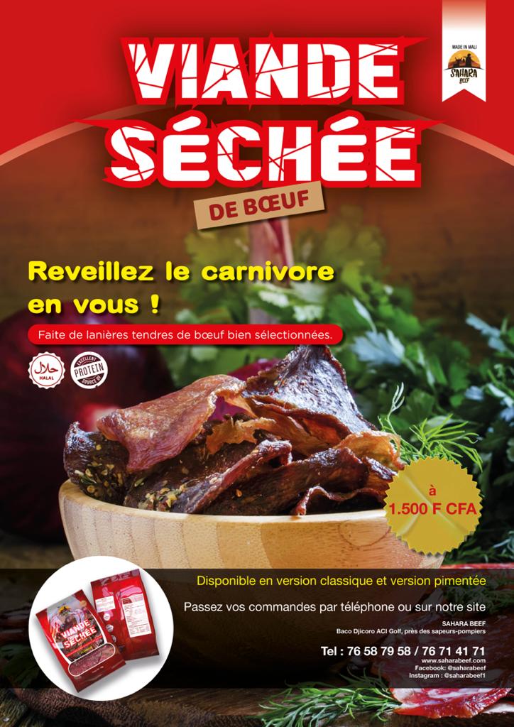 Viande séchée Sahara Beef